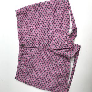 Ralph Lauren Polo Women's Shorts Size 4 Sport Cotton Flowers Pink Green Lined